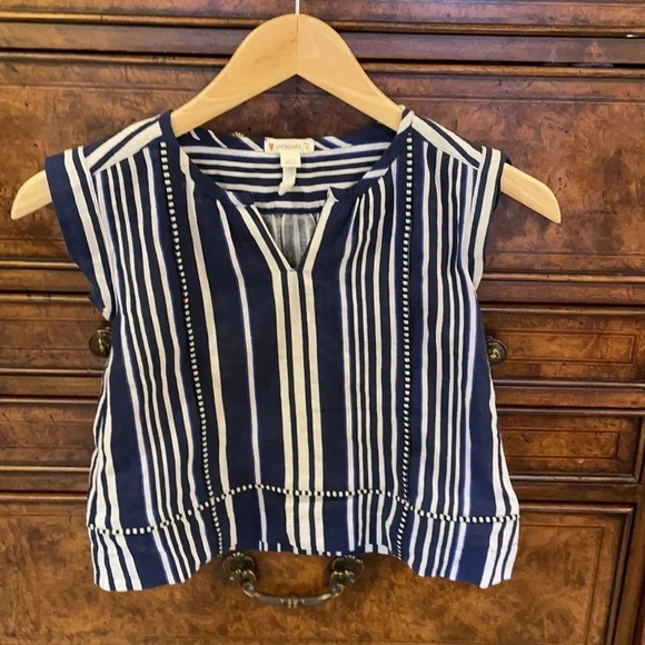 CREW cuts striped kids tank top - Picture 2 of 11